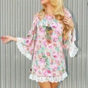 RODEO fox dress with lace